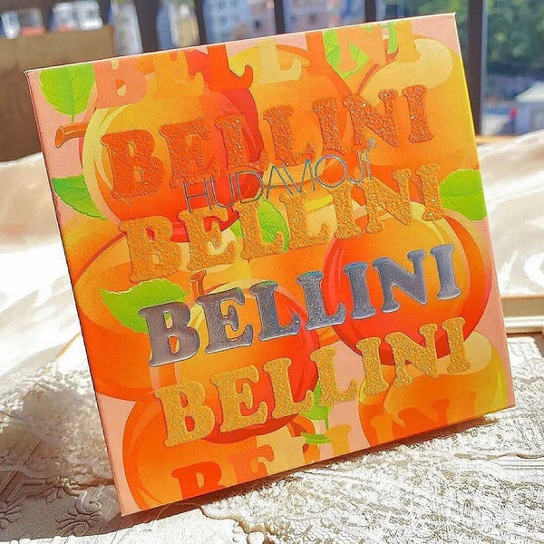 Hudamoji bellini blush and highlighter pallete
